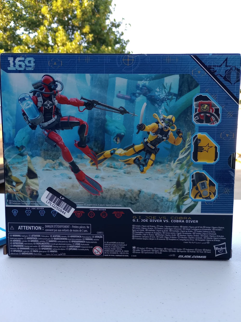 Hasbro G.I. Joe Vs Cobra Classified Series M.A.S.S. Diver  NIB